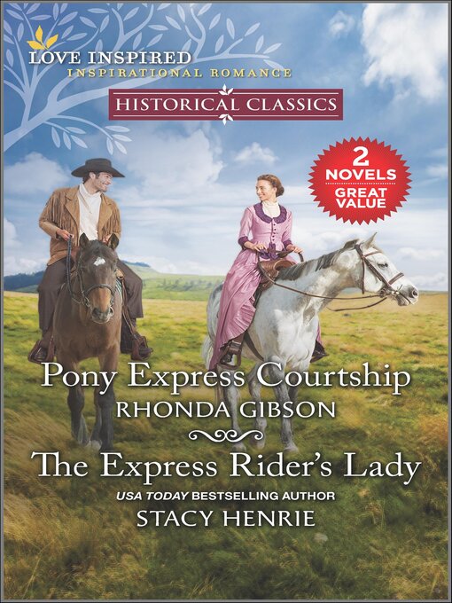 Cover image for Pony Express Courtship and the Express Rider's Lady